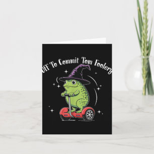 Whimsical Frog Wizard gaat Tom voor gek zetten Kaart