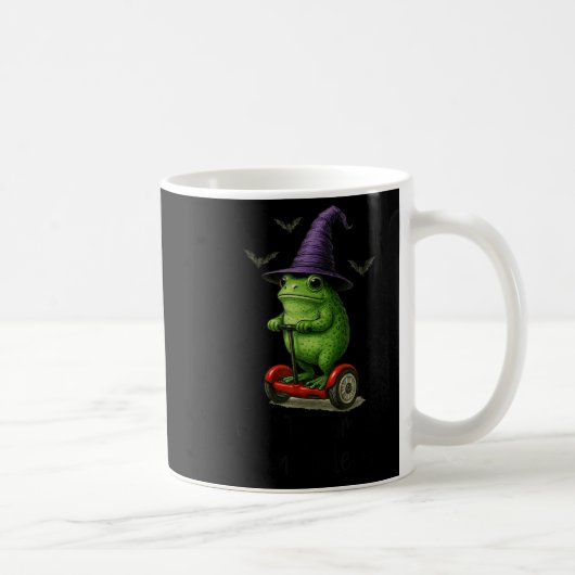 Whimsical Frog Wizard gaat Tom voor gek zetten Koffiemok (Rechts)