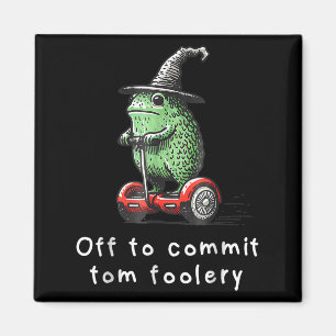 Whimsical Frog Wizard gaat Tom voor gek zetten Magneet