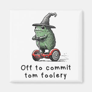 Whimsical Frog Wizard gaat Tom voor gek zetten Magneet
