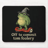 Whimsical Frog Wizard gaat Tom voor gek zetten Muismat (Voorkant)