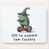 Whimsical Frog Wizard gaat Tom voor gek zetten Muismat (Voorkant)
