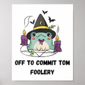Whimsical Frog Wizard gaat Tom voor gek zetten Poster (Voorkant)