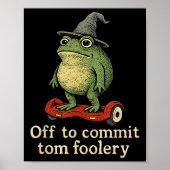 Whimsical Frog Wizard gaat Tom voor gek zetten Poster (Voorkant)