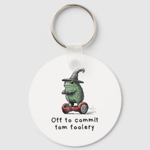 Whimsical Frog Wizard gaat Tom voor gek zetten Sleutelhanger