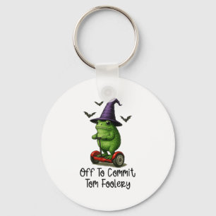 Whimsical Frog Wizard gaat Tom voor gek zetten Sleutelhanger
