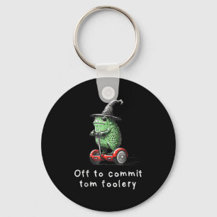 Whimsical Frog Wizard gaat Tom voor gek zetten Sleutelhanger
