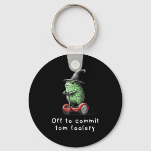Whimsical Frog Wizard gaat Tom voor gek zetten Sleutelhanger