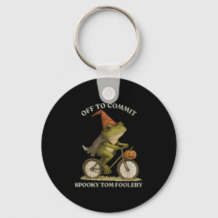 Whimsical Frog Wizard gaat Tom voor gek zetten Sleutelhanger