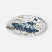 Whimsical Fun Circus verjaardag Papieren Bordje (Gekanteld)