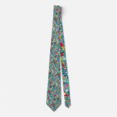 Whimsical Fun Custom Necktie Tie Stropdas (Voorkant)