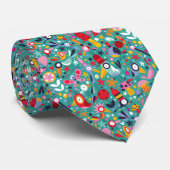 Whimsical Fun Custom Necktie Tie Stropdas (Opgerold)