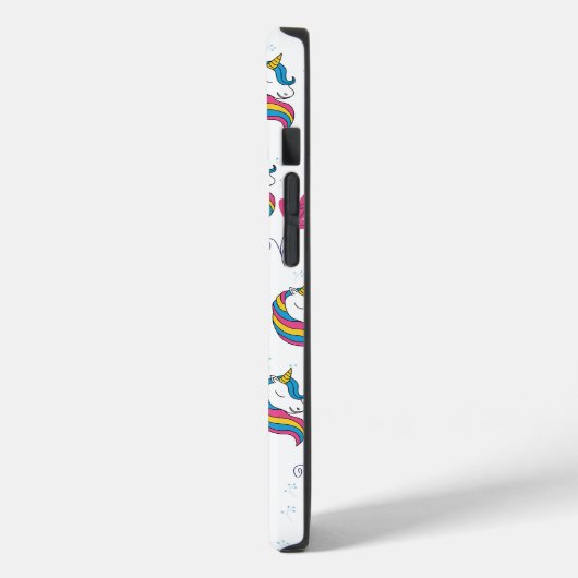 Whimsical Fun Eenhoorn Monogram Case-Mate iPhone Case (Achterkant / Links)