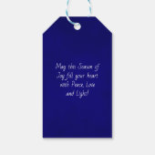 Whimsical Fun Star van David Afbeelding Lijst Hanu Cadeaulabel (Achterkant)