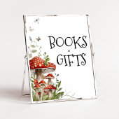 Whimsical Fungi Mushroom Herfst Boeken en geschenk Poster