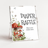 Whimsical Fungi Mushroom Herfst Luier Raffle