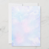 Whimsical Funky Hand Drawn Engagement Party Kaart (Achterkant)