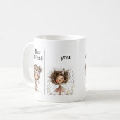 Whimsical Funny Mug for Sisters Koffiemok (Voorkant links)