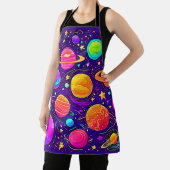 Whimsical Galaxy in zachte tinten Schort (Insitu)