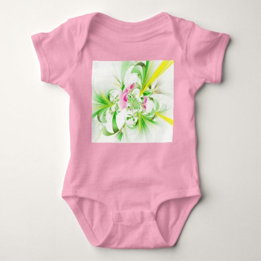 Whimsical Garden Abstract Romper (Voorkant)