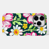 Whimsical Garden Blooms: Grappige Bloemen Telefoon Case-Mate iPhone Case (Achterkant (horizontaal))