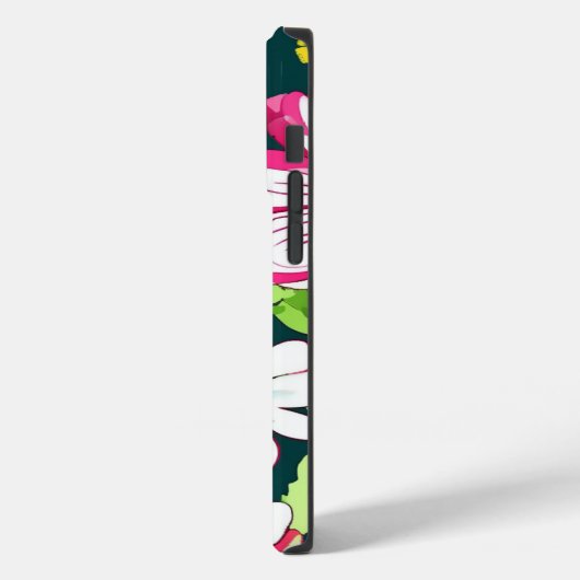 Whimsical Garden Blooms: Grappige Bloemen Telefoon Case-Mate iPhone Case (Achterkant / Links)