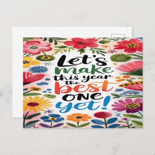 Whimsical Garden Briefkaart (Voorkant / Achterkant)