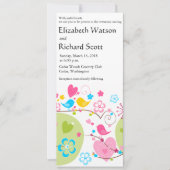 Whimsical Garden bruiloft uitnodiging (Voorkant)