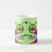 Whimsical Garden Bug Magische Mok (Center)