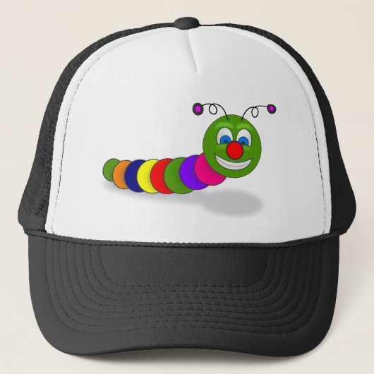 Whimsical Garden Bug Trucker Pet (Voorkant)