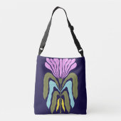 Whimsical Garden Crossbody Tas (Achterkant)