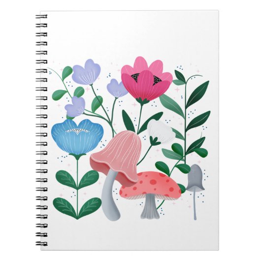 Whimsical Garden Notitieboek (Voorkant)