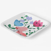 Whimsical Garden Papieren Bordje (Gebogen)