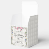 Whimsical Garden Party Doodle Floral Verjaardag Bedankdoosjes (Geopend)