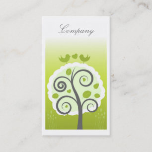 Whimsical Garden Profile Card Visitekaartje