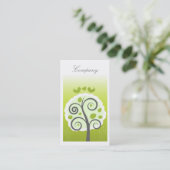 Whimsical Garden Profile Card Visitekaartje (Staand voorkant)
