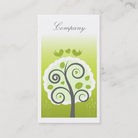 Whimsical Garden Profile Card Visitekaartje (Voorkant)