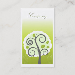 Whimsical Garden Profile Card Visitekaartje
