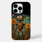 Whimsical Garden Robot | Digitale kunst Case-Mate iPhone Case (Achterkant)
