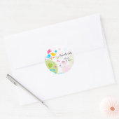 Whimsical Garden "Save the Date" Sticker (Envelop)