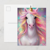 Whimsical Gedetailleerde Fantasie Leuke Kawaii Een Briefkaart (Voorkant / Achterkant)