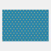 Whimsical Gelukkige Hannukah Coördinerend Inpakpapier Vel (Voorkant 2)