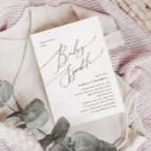 Whimsical Gender Neutral Baby Sprinkle Uitnodiging