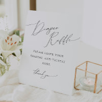 Whimsical Gender Neutral Luier Raffle Baby shower