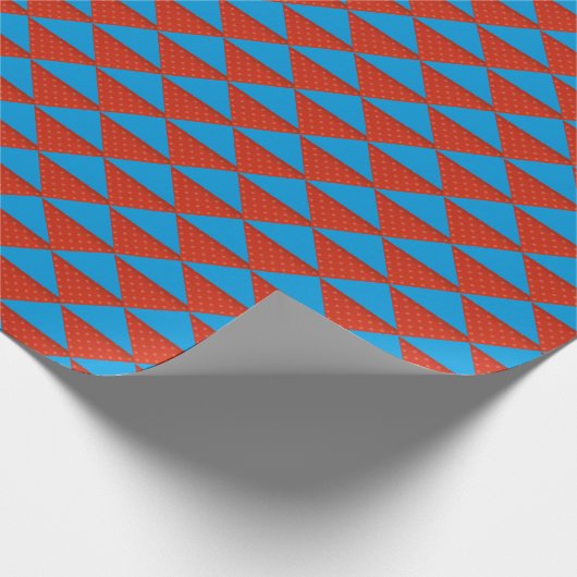 Whimsical geometrisch inpakpapier (Hoek)