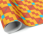 Whimsical geometrisch inpakpapier (Rol Hoek)