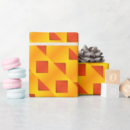 Whimsical geometrisch inpakpapier