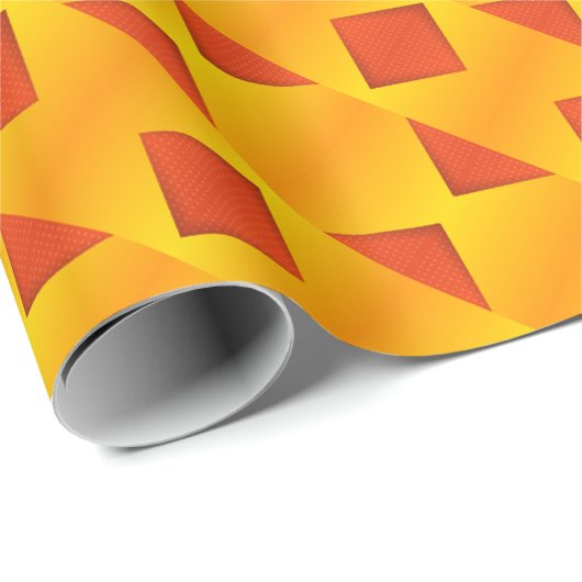 Whimsical geometrisch inpakpapier (Rol Hoek)