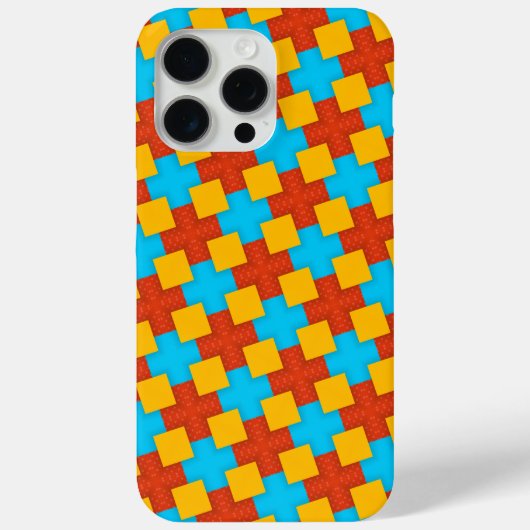 Whimsical geometrisch patroon Case-Mate iPhone case (Achterkant)