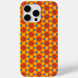 Whimsical geometrisch patroon iPhone 15 pro max hoesje